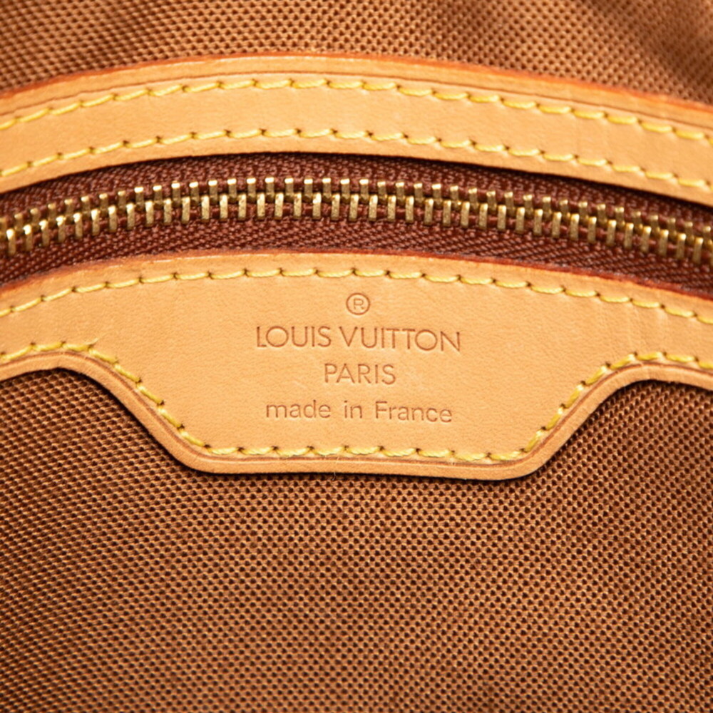 LOUIS VUITTON Brown Monogram Leather Tote Bag - Picture 5 of 6